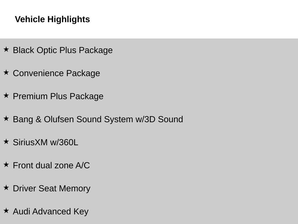 2024 Audi Q5 Sportback 45 S line Premium Plus quattro