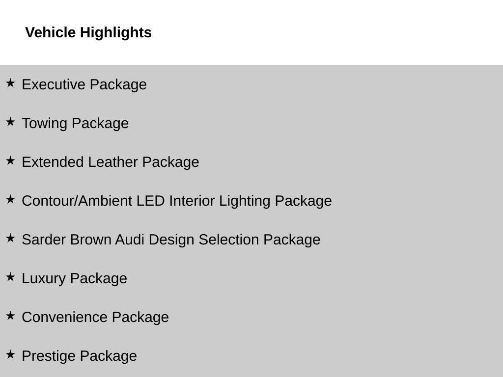2023 Audi Q8 55 Prestige quattro