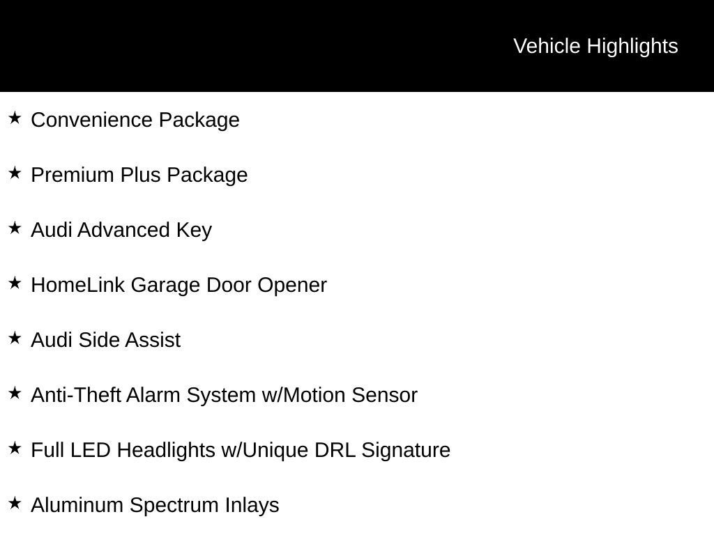 2019 Audi Q3 2.0T Premium Plus S line quattro