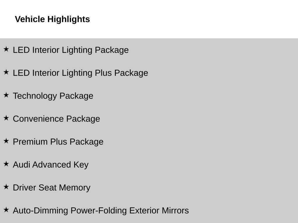 2025 Audi Q3 Premium Plus S Line quattro