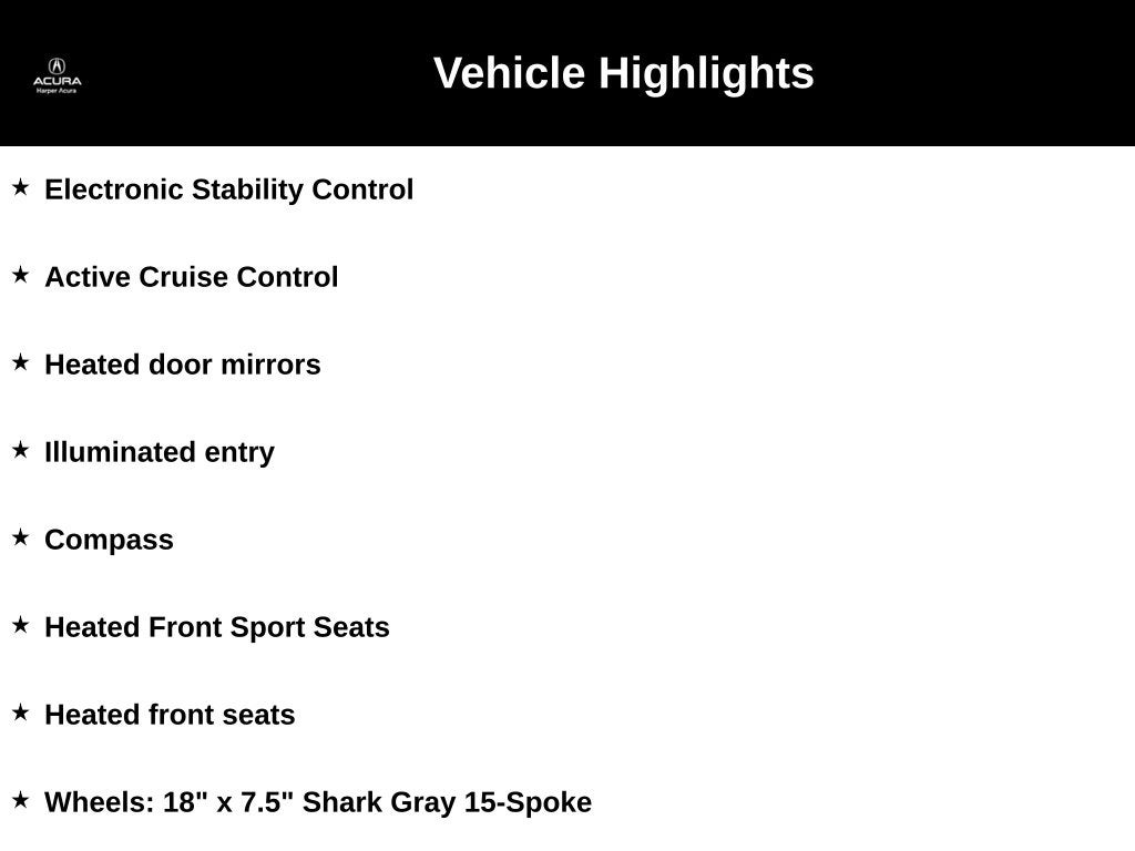 2020 Acura ILX Technology & A-Spec Packages