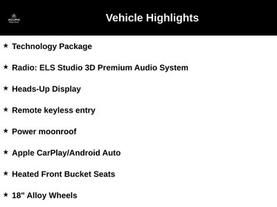 2023 Acura Integra A-Spec Tech Package