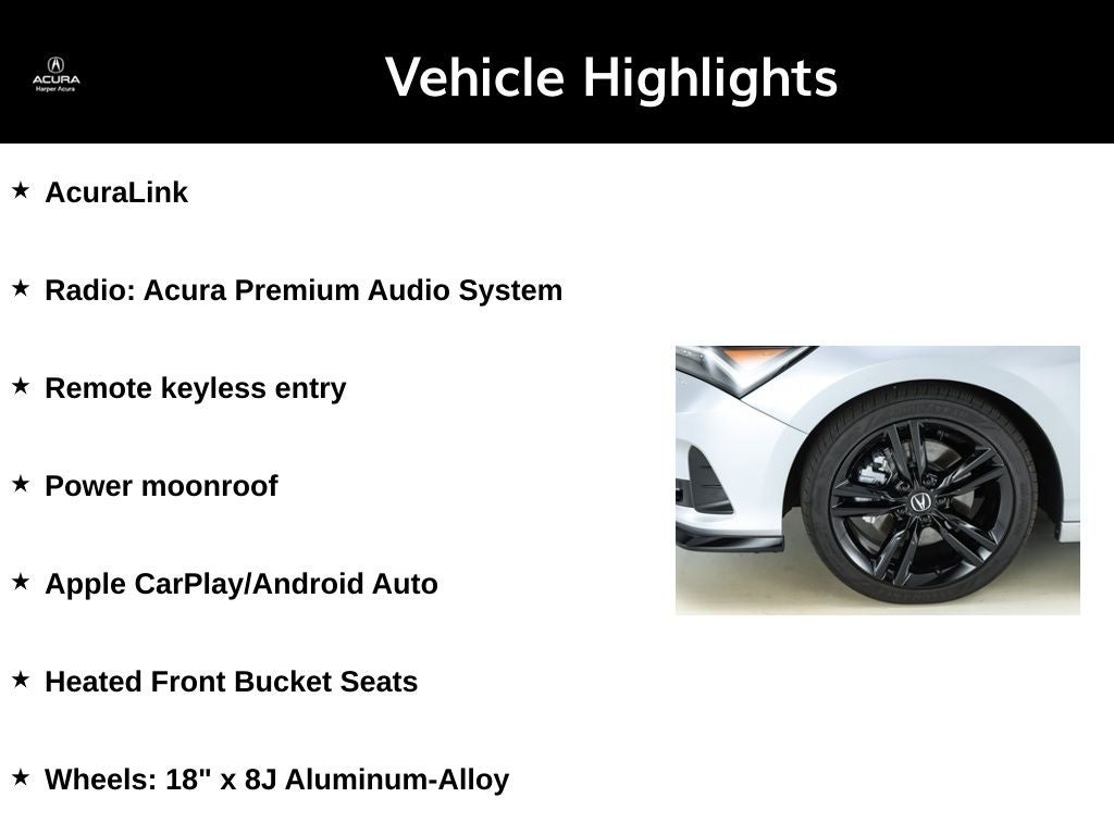 2026 Acura Integra A-Spec Package