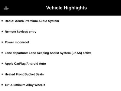 2024 Acura Integra A-Spec Package