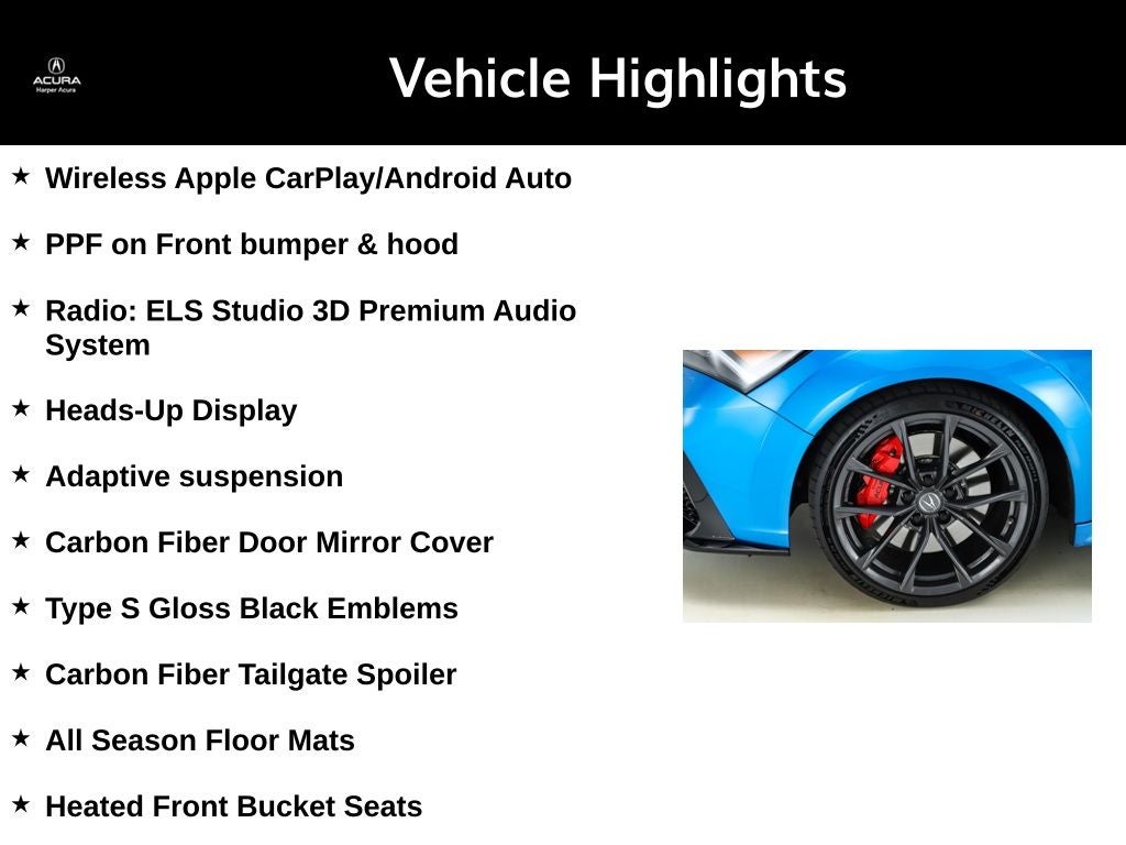 2026 Acura Integra Type S