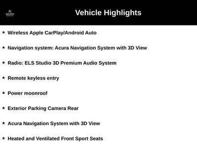 2025 Acura TLX A-Spec Package SH-AWD
