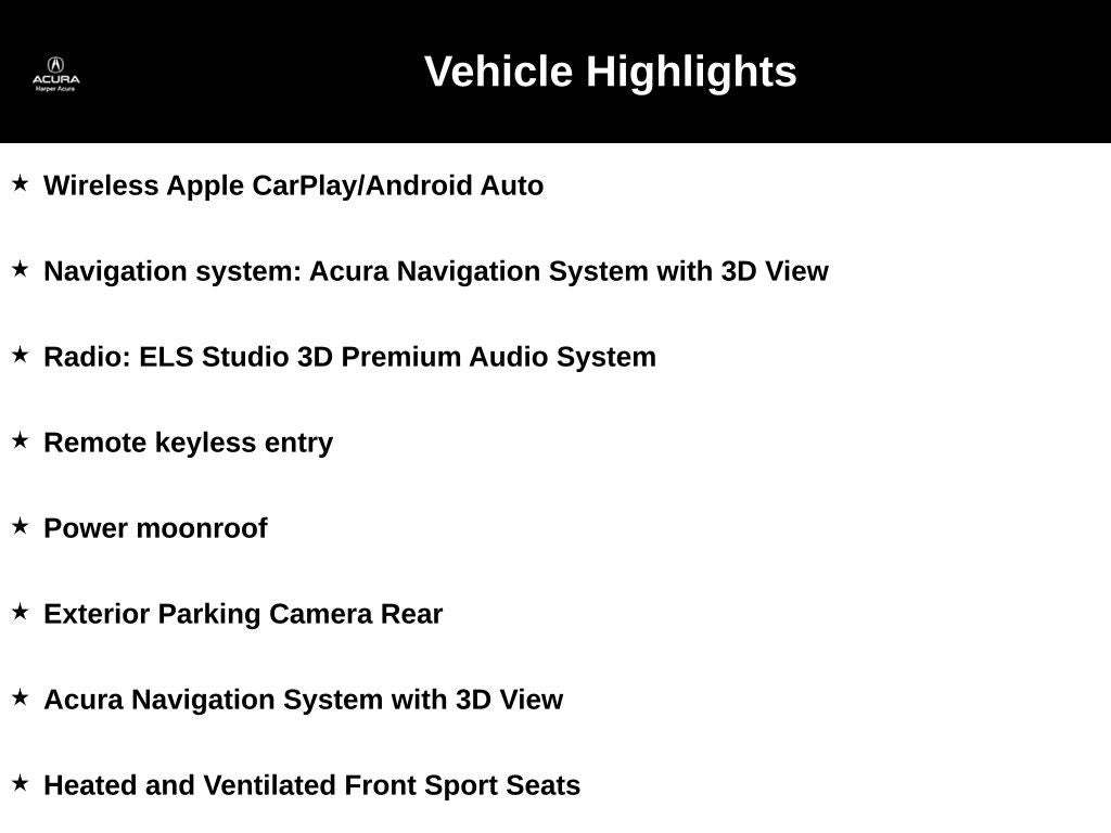 2025 Acura TLX A-Spec Package SH-AWD