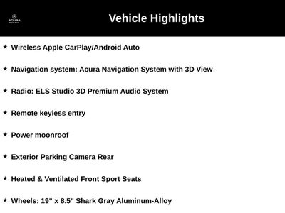 2024 Acura TLX A-Spec Package SH-AWD