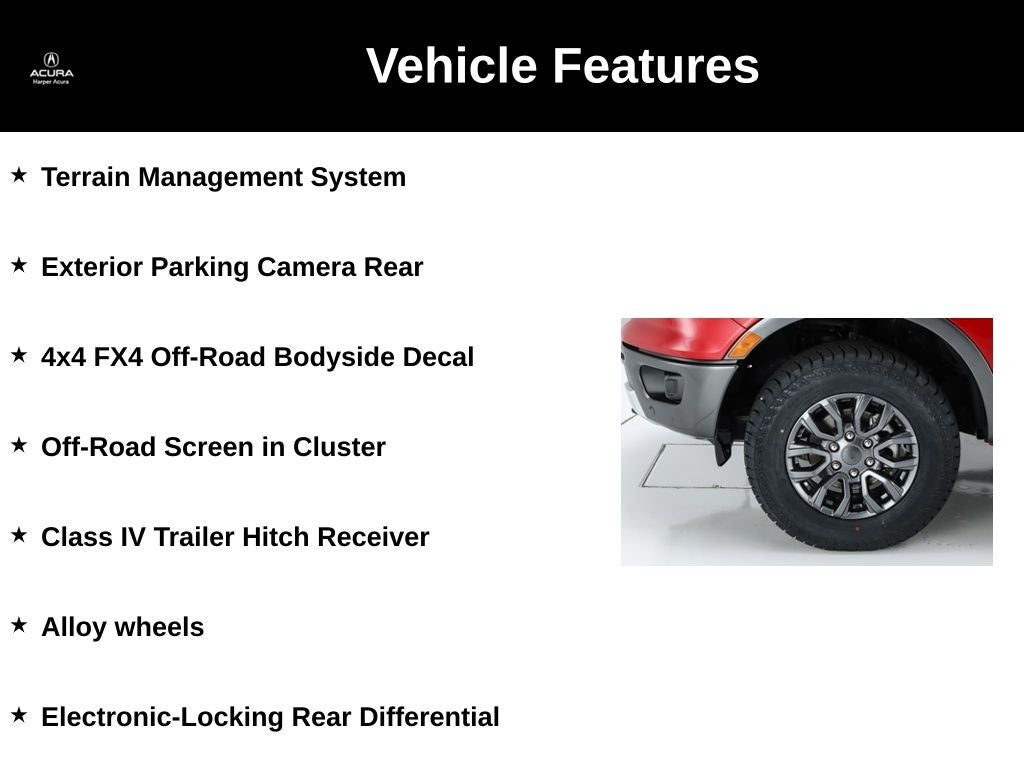 2020 Ford Ranger Lariat
