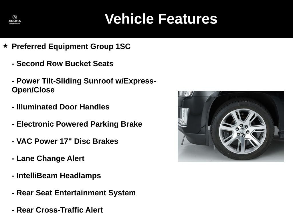 2015 Cadillac Escalade Premium