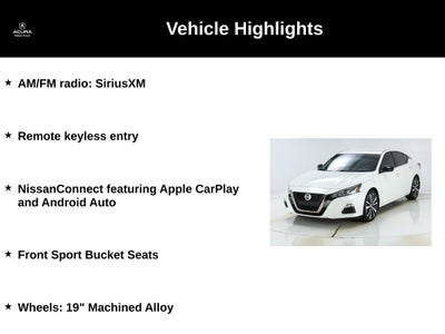 2022 Nissan Altima 2.5 SR 2.5 SR