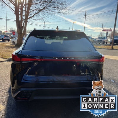 2023 Lexus RX 350 F Sport Handling