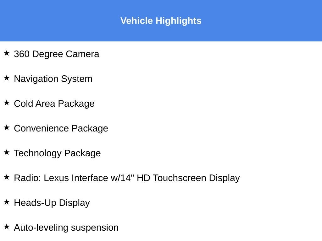 2024 Lexus RX 500h F SPORT Performance