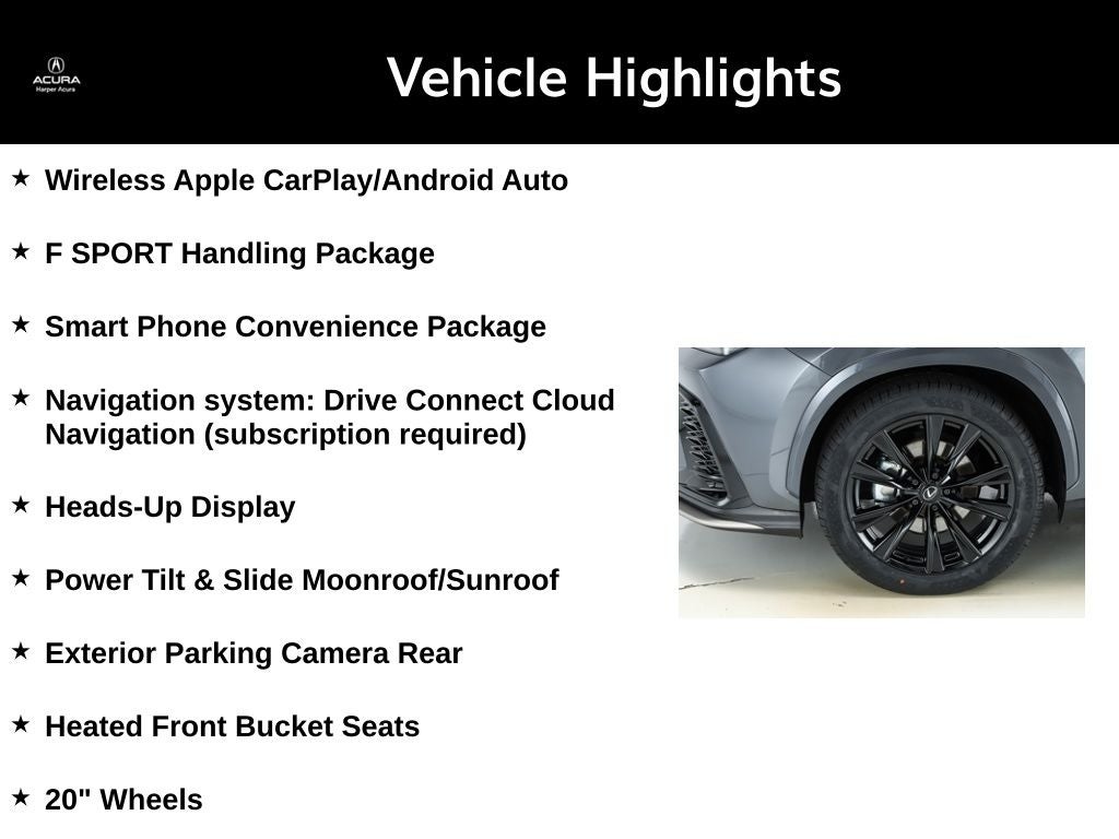 2024 Lexus NX 350 F SPORT Handling