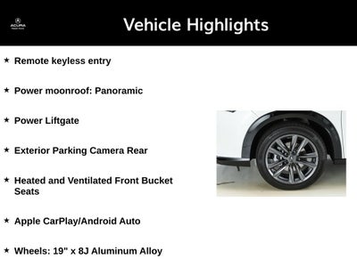 2025 Acura ADX A-Spec Package