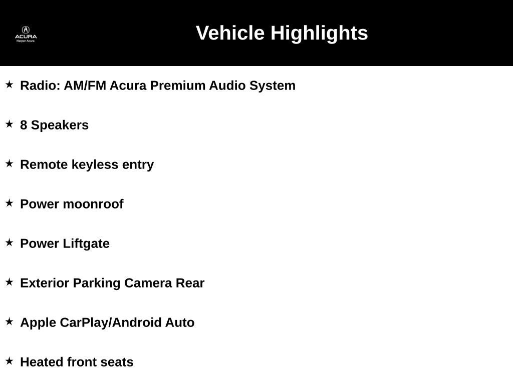 2025 Acura ADX Base