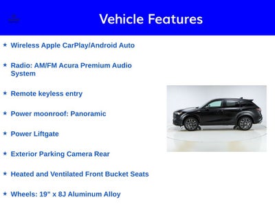 2025 Acura ADX A-Spec Package