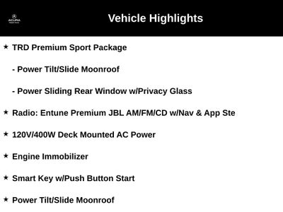 2022 Toyota Tacoma TRD Sport V6