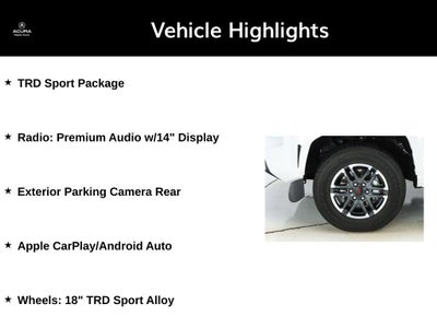 2025 Toyota Tacoma TRD Sport