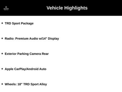 2025 Toyota Tacoma TRD Sport
