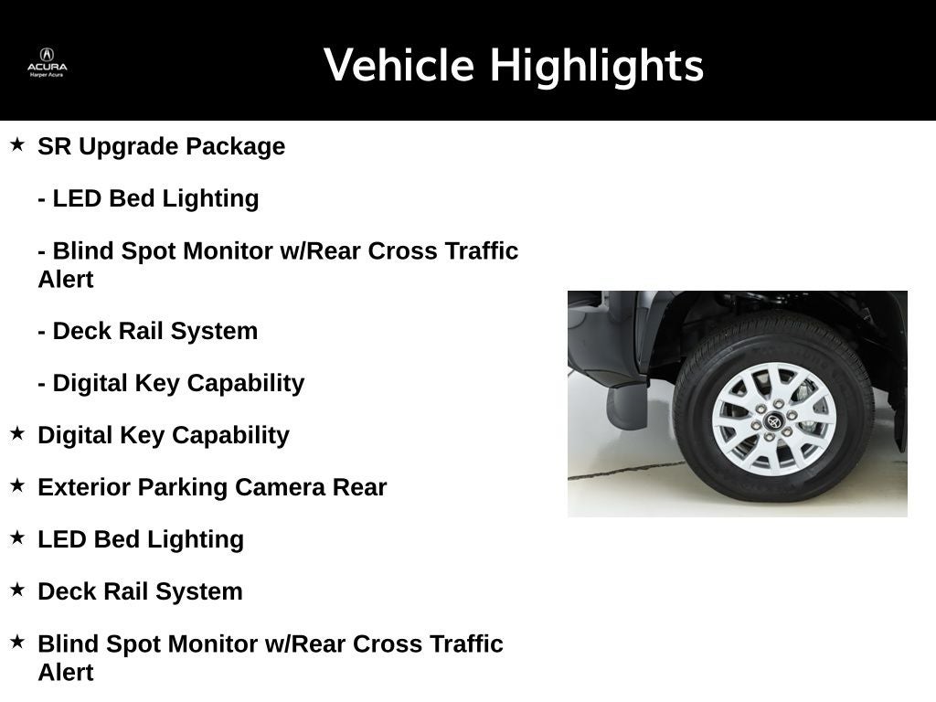 2024 Toyota Tacoma SR