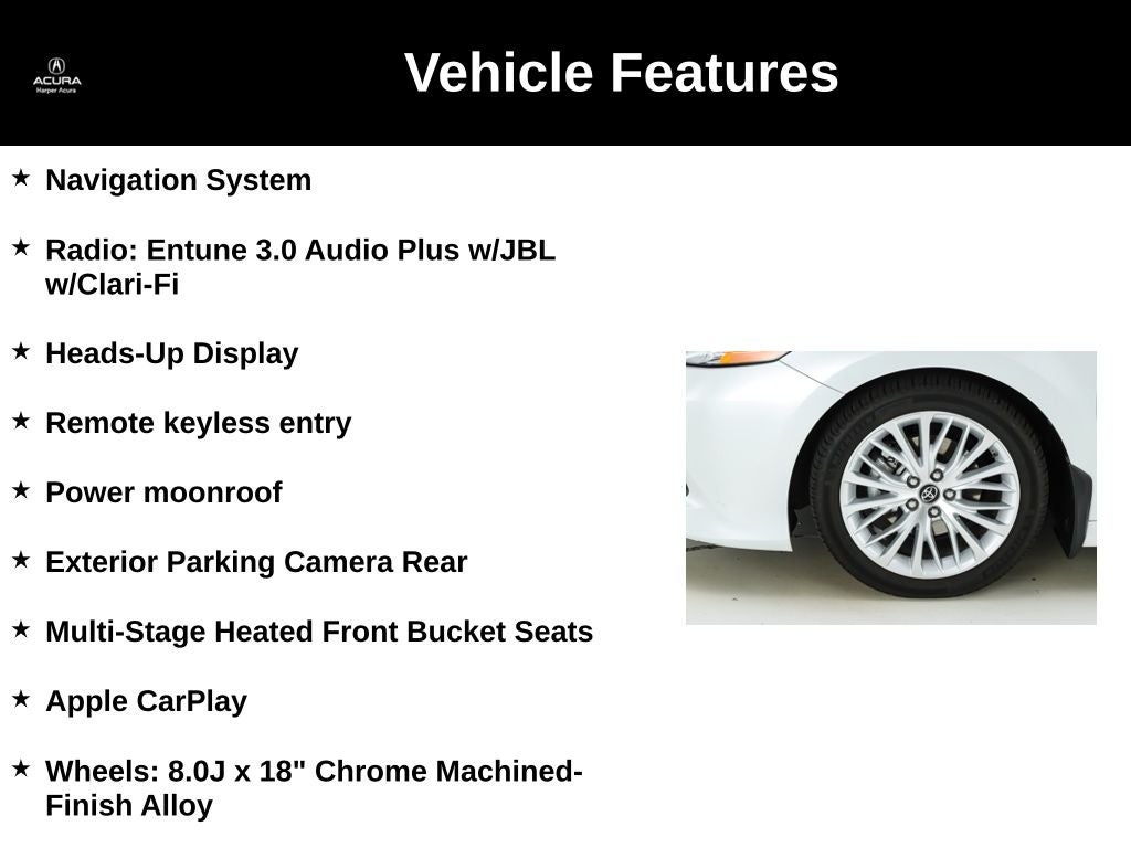 2019 Toyota Camry XLE