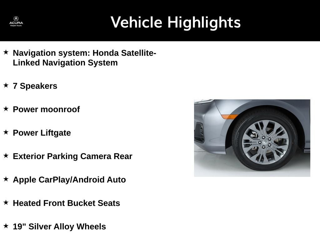 2025 Honda Odyssey Touring