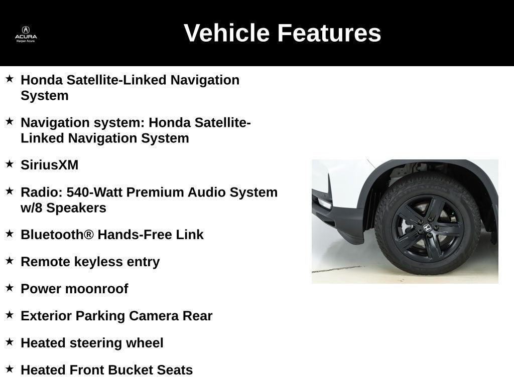 2022 Honda Ridgeline Black Edition