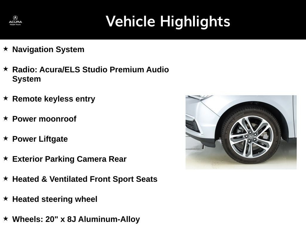 2017 Acura MDX 3.5L SH-AWD w/Advance Package