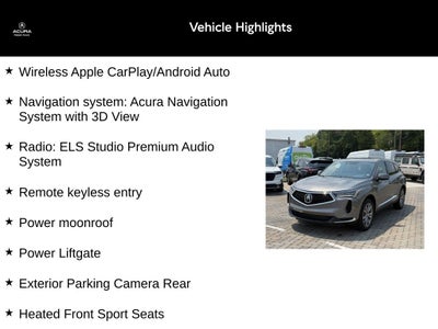 2023 Acura RDX Technology Package