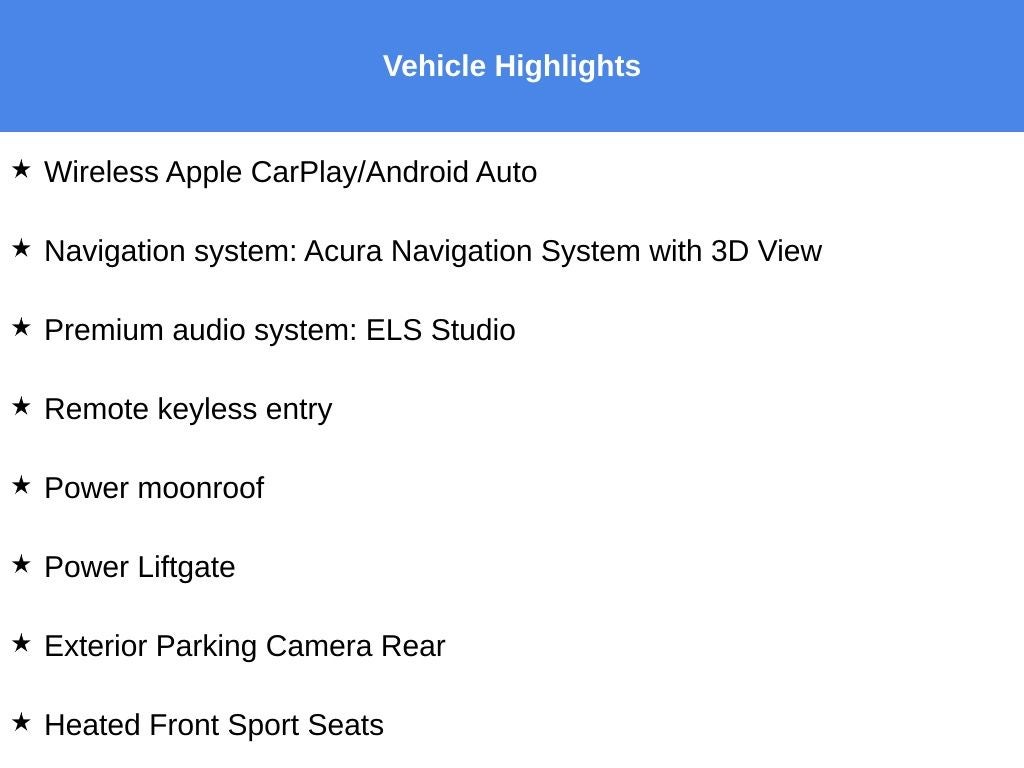 2023 Acura RDX Technology Package SH-AWD