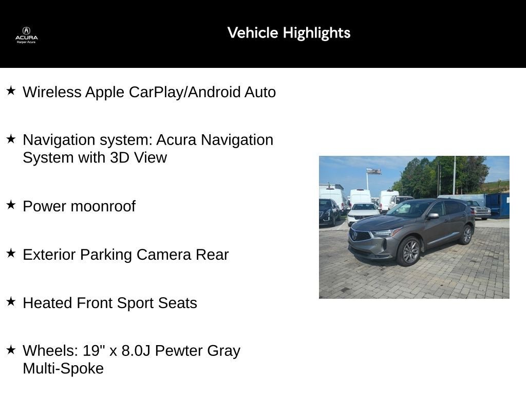 2023 Acura RDX Technology Package SH-AWD