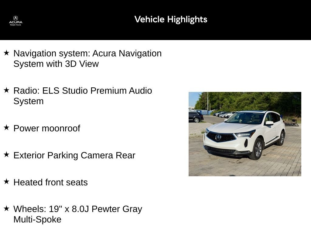 2023 Acura RDX Technology Package SH-AWD