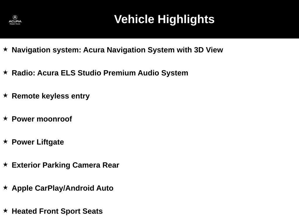 2021 Acura RDX Technology Package SH-AWD