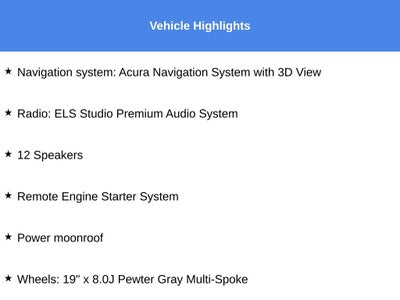 2024 Acura RDX Technology Package SH-AWD