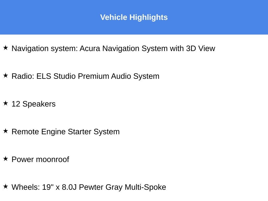 2024 Acura RDX Technology Package SH-AWD