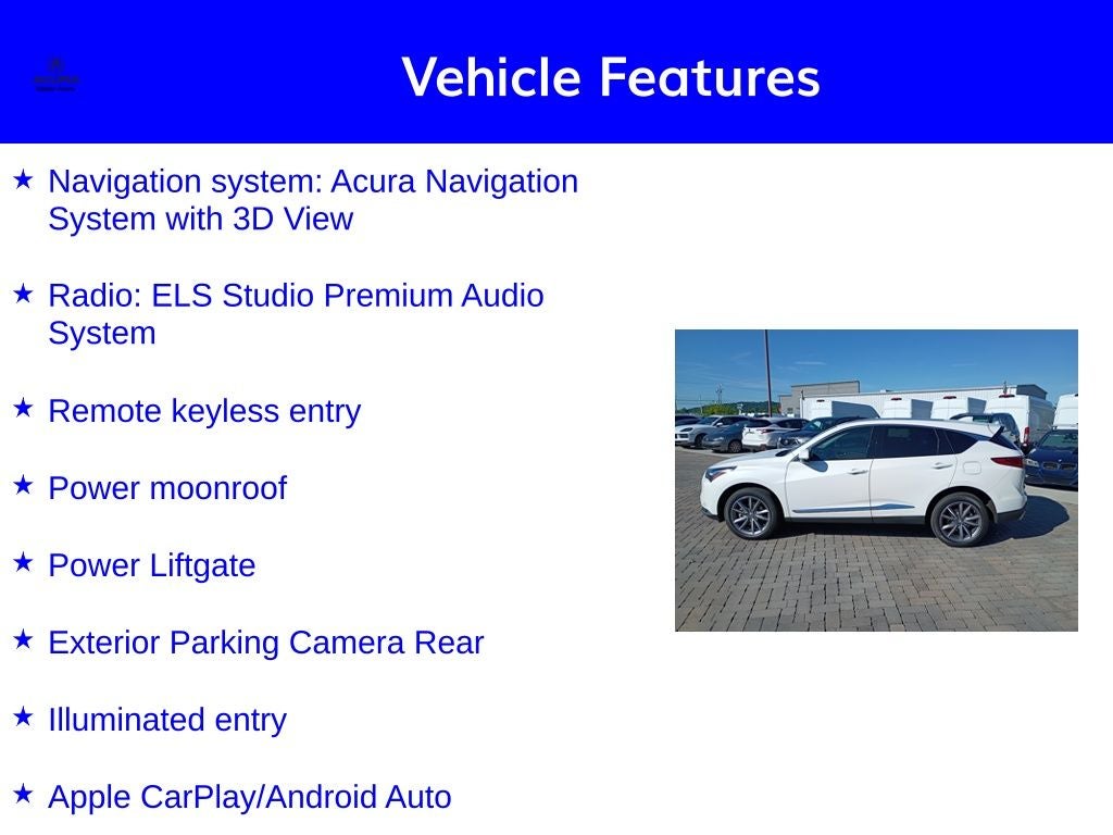 2024 Acura RDX Technology Package SH-AWD