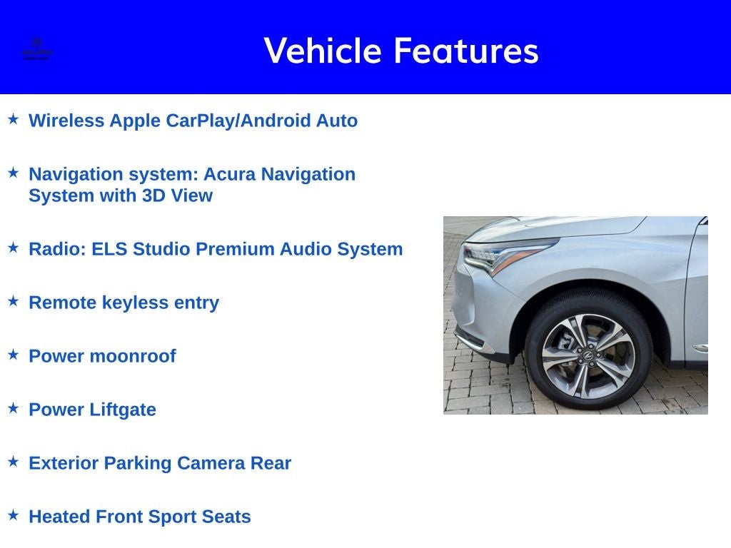 2025 Acura RDX Technology Package SH-AWD