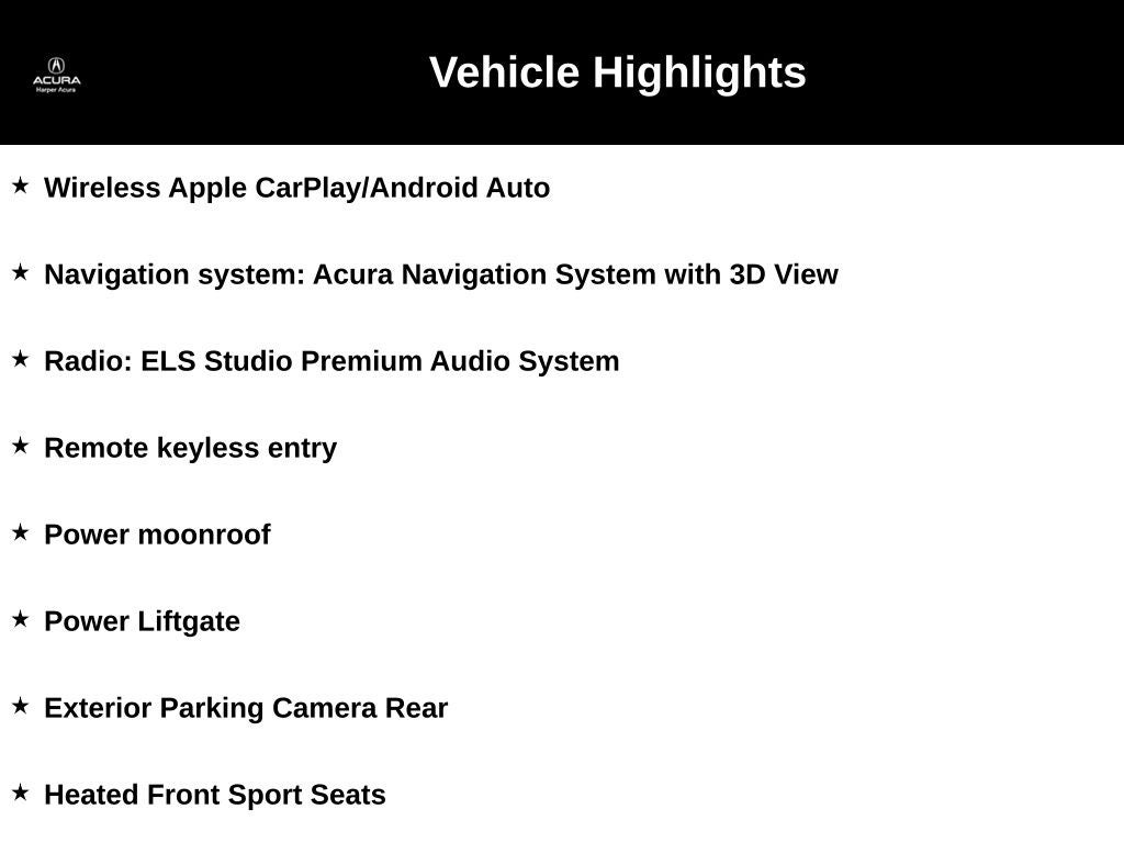 2025 Acura RDX Technology Package SH-AWD
