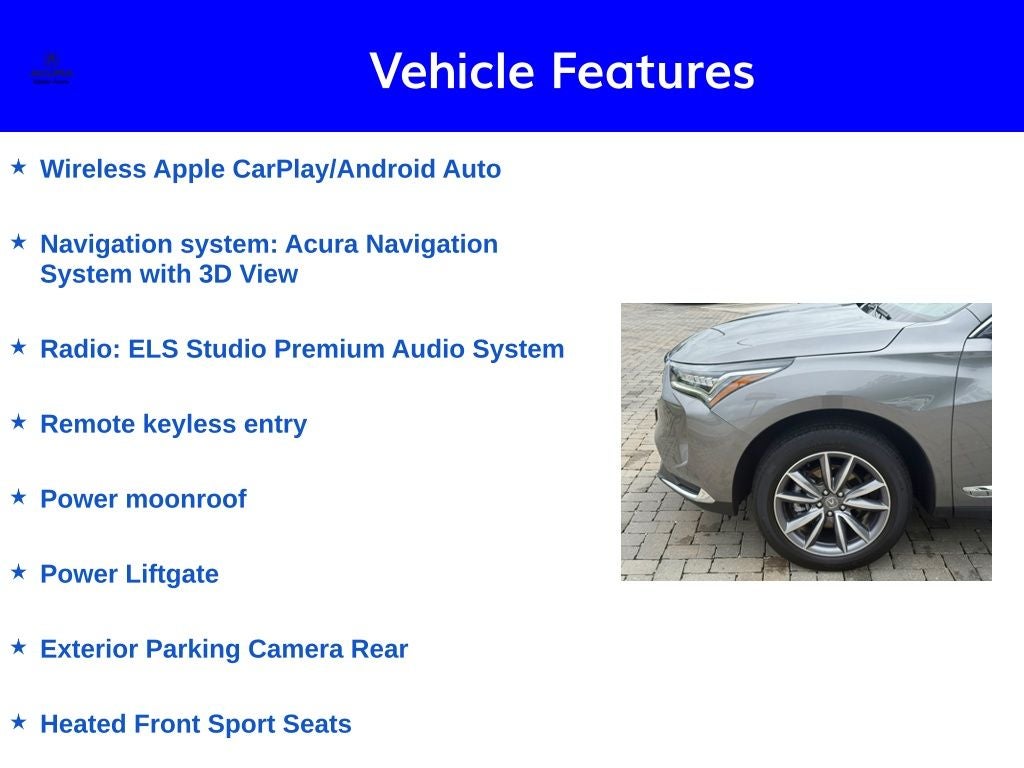 2024 Acura RDX Technology Package SH-AWD