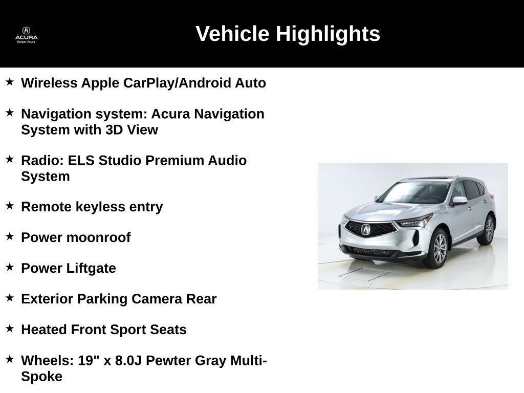 2023 Acura RDX Technology Package SH-AWD