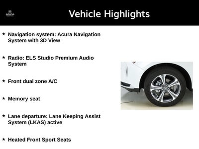 2025 Acura RDX Technology Package SH-AWD