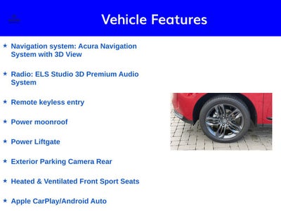 2024 Acura RDX A-Spec Package SH-AWD
