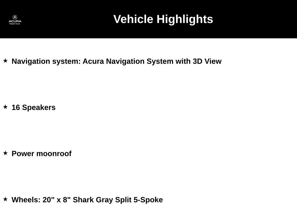 2020 Acura RDX A-Spec Package SH-AWD