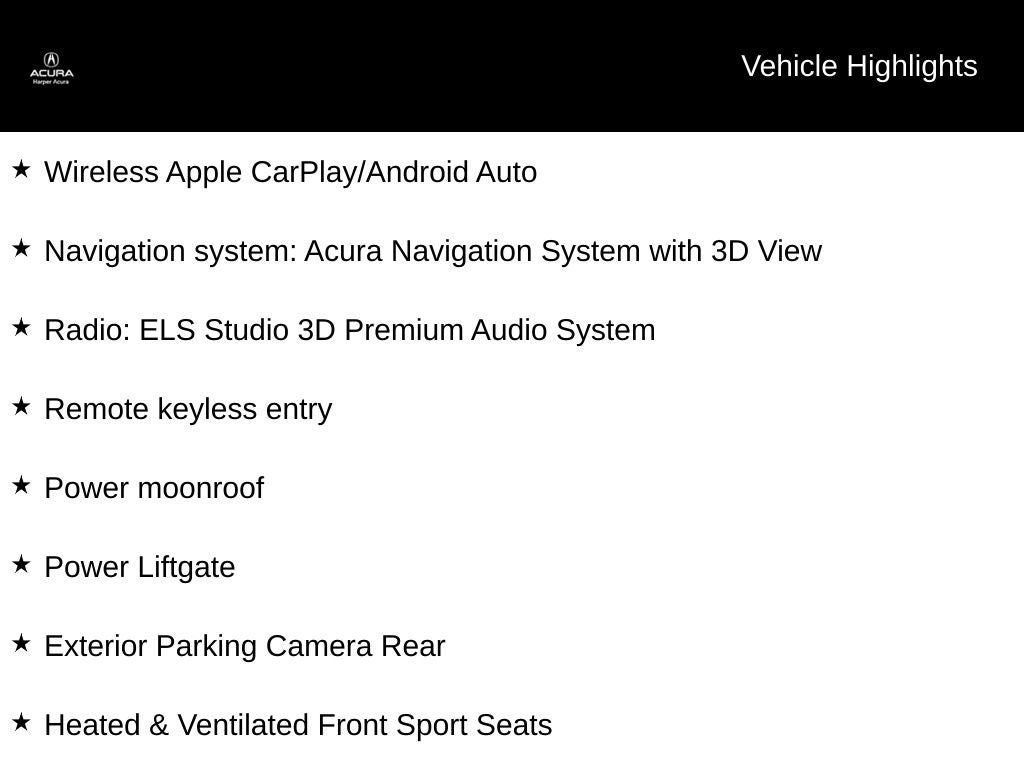 2025 Acura RDX A-Spec Package SH-AWD
