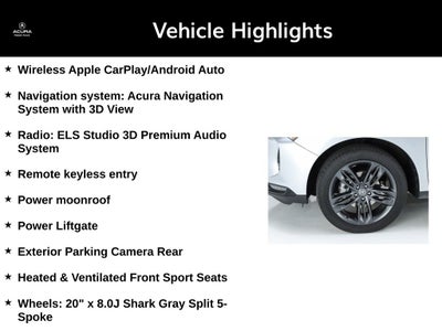 2024 Acura RDX A-Spec Package SH-AWD
