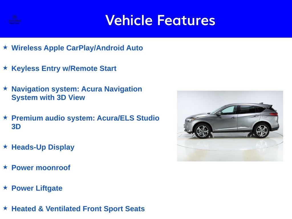 2023 Acura RDX Advance Package SH-AWD