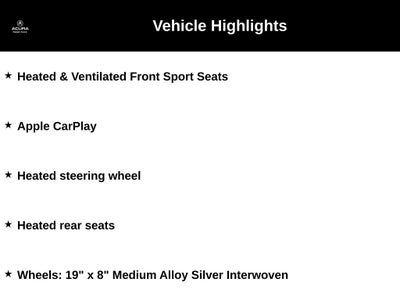 2019 Acura RDX Advance Package SH-AWD