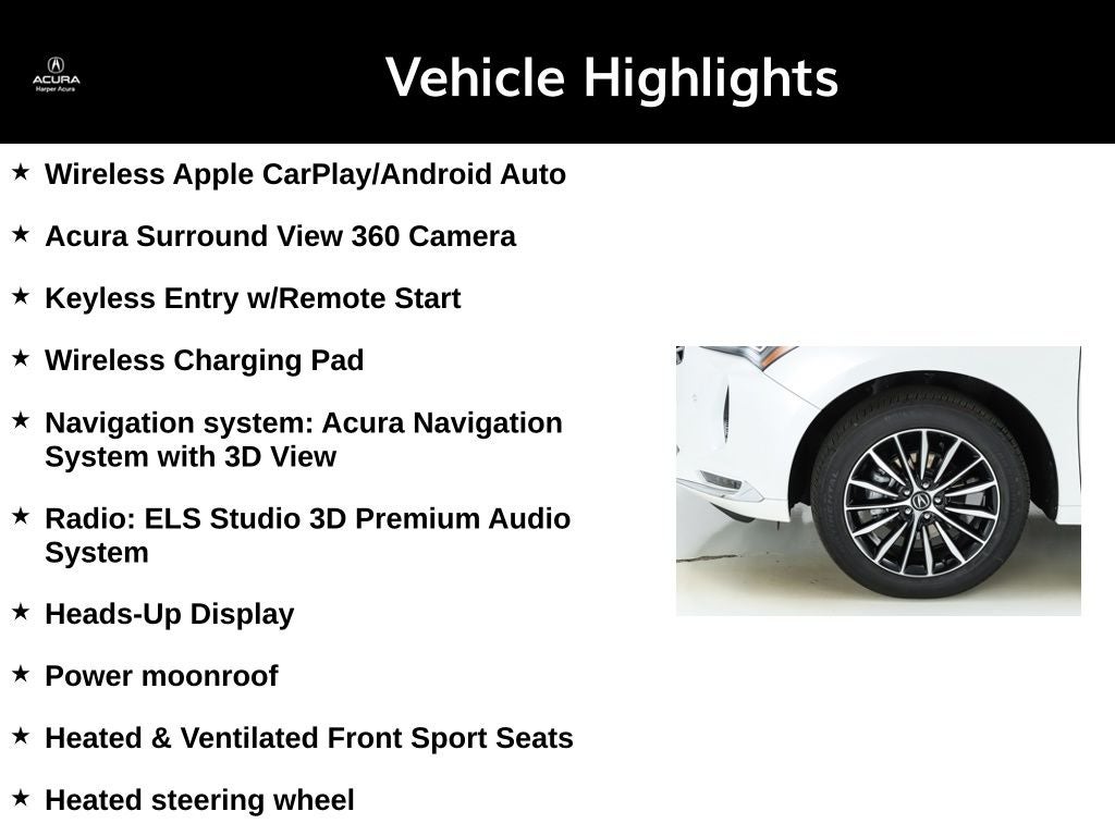 2025 Acura RDX Advance Package SH-AWD