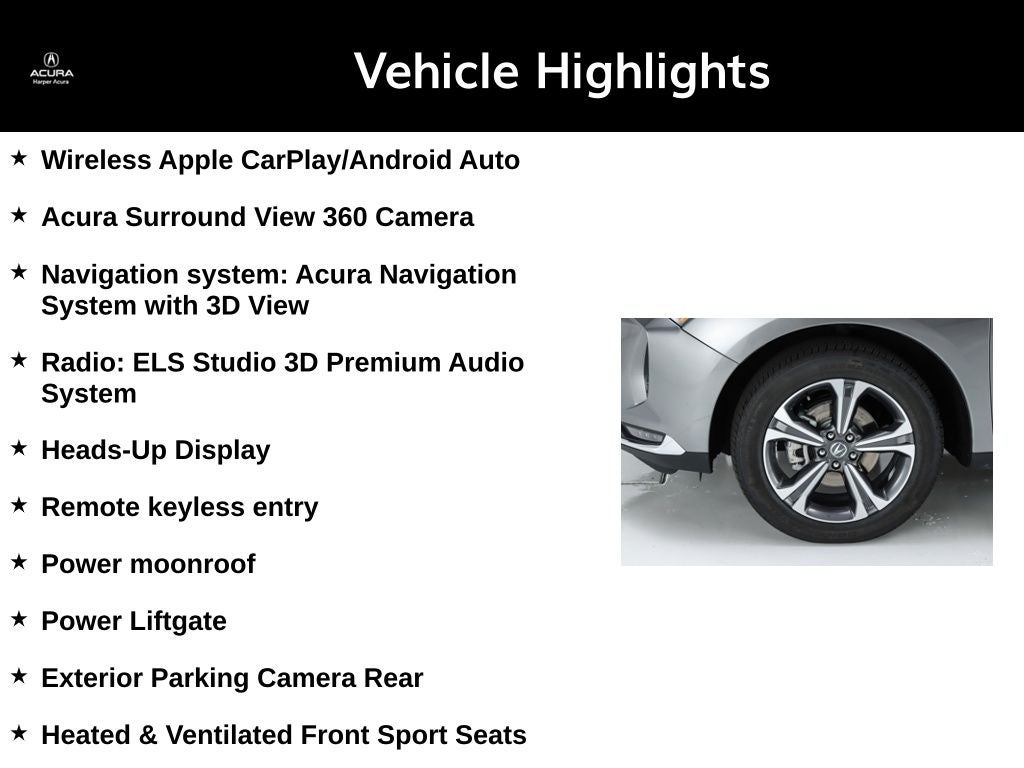 2024 Acura RDX Advance Package SH-AWD